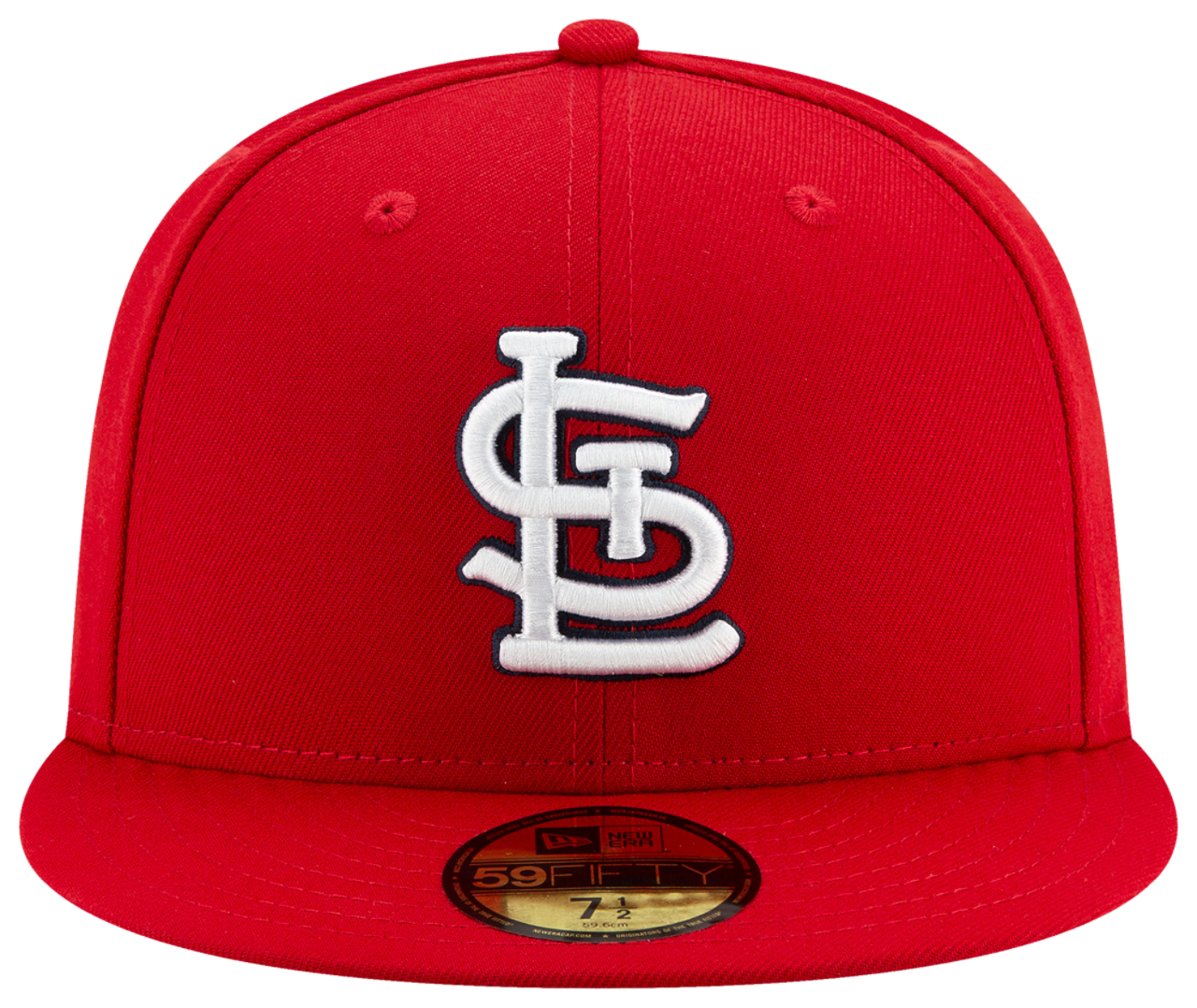 New Era Cardinals 59Fifty Authentic Cap Image 3 of 7. Tap to open photo gallery.