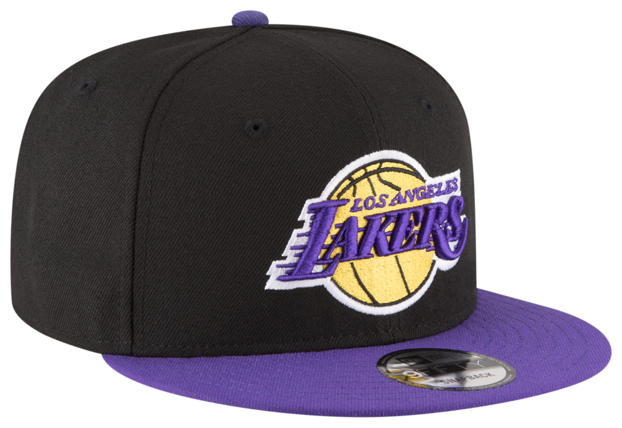 New Era Lakers QR 2T T/C Snapback Image 4 of 7. Tap to open photo gallery.