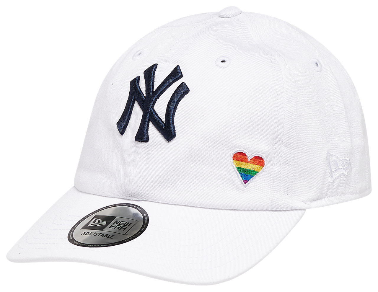 New Era Yankees Pride Adjustable Cap Image 1 of 6. Tap to open photo gallery.