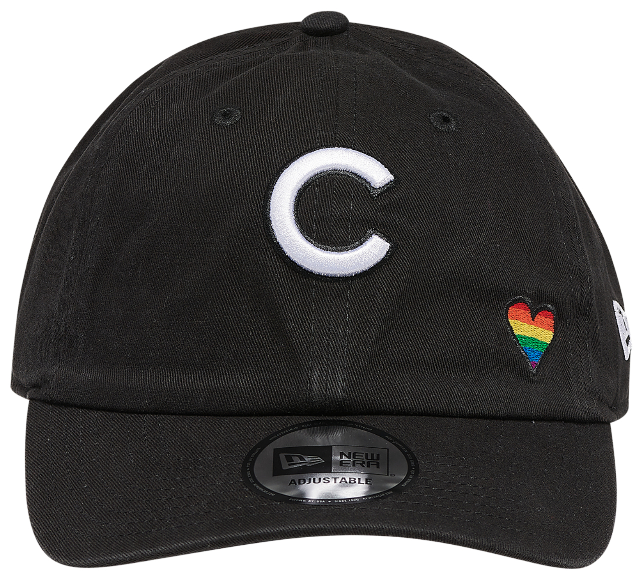 New Era Cubs Pride Adjustable Cap Image 2 of 6. Tap to open photo gallery.