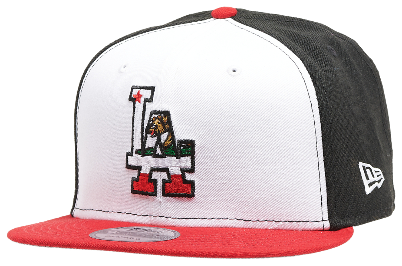 New Era Dodgers Cali Bear Logo Snapback Cap Image 1 of 5. Tap to open photo gallery.