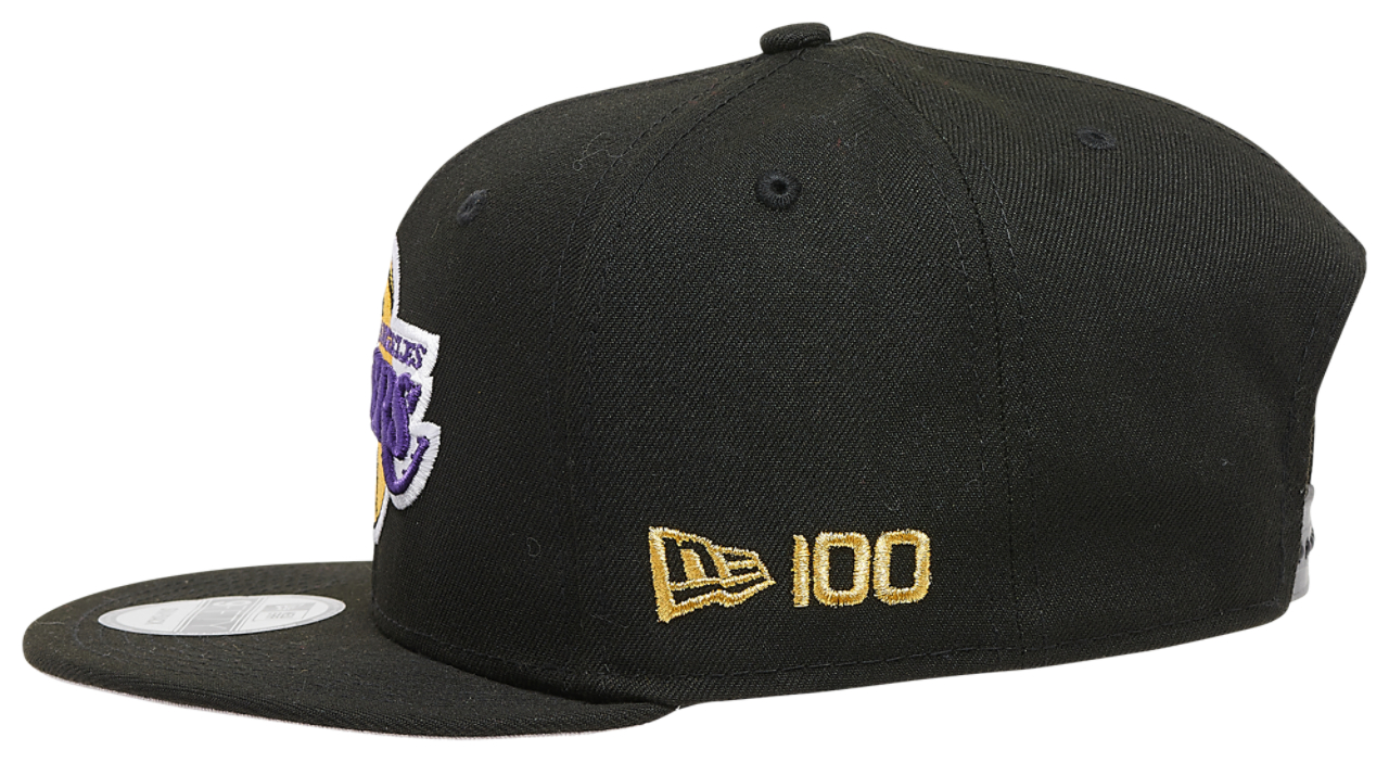 New Era Lakers 100th Anniversity Logo Snapback Image 5 of 6. Tap to open photo gallery.