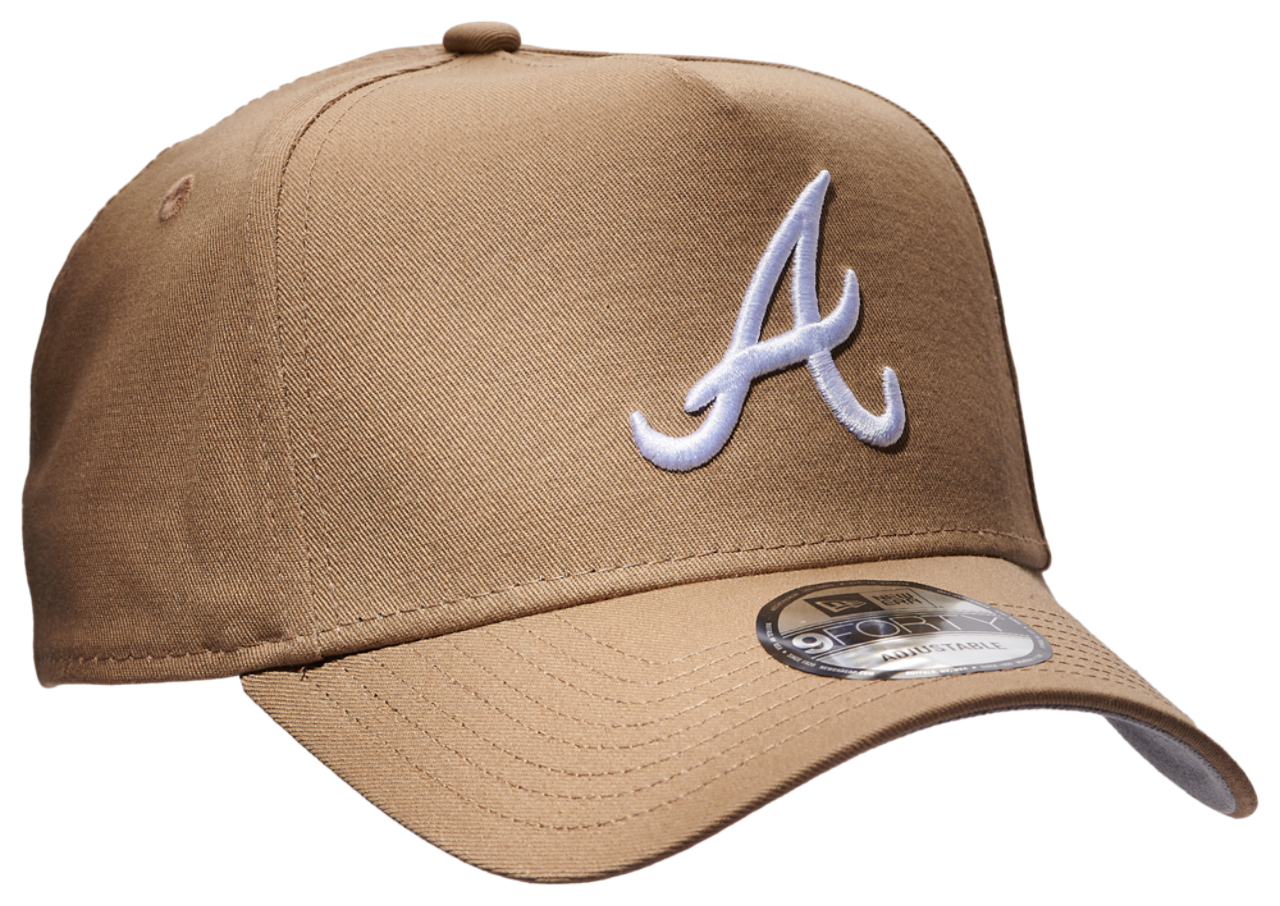 New Era Braves 9Forty A Frame Cap Image 3 of 5. Tap to open photo gallery.