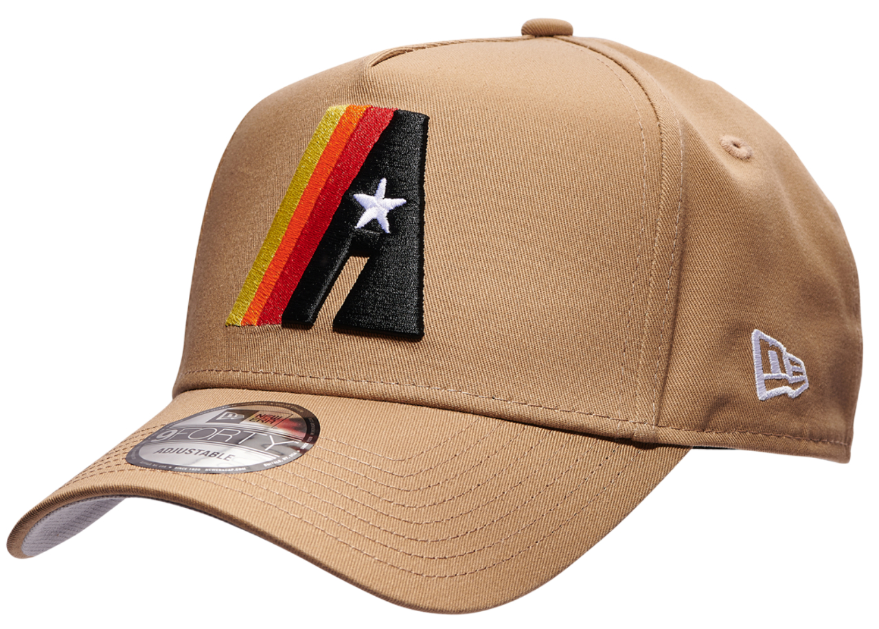 New Era Astros 9Forty A Frame Cap Image 1 of 5. Tap to open photo gallery.