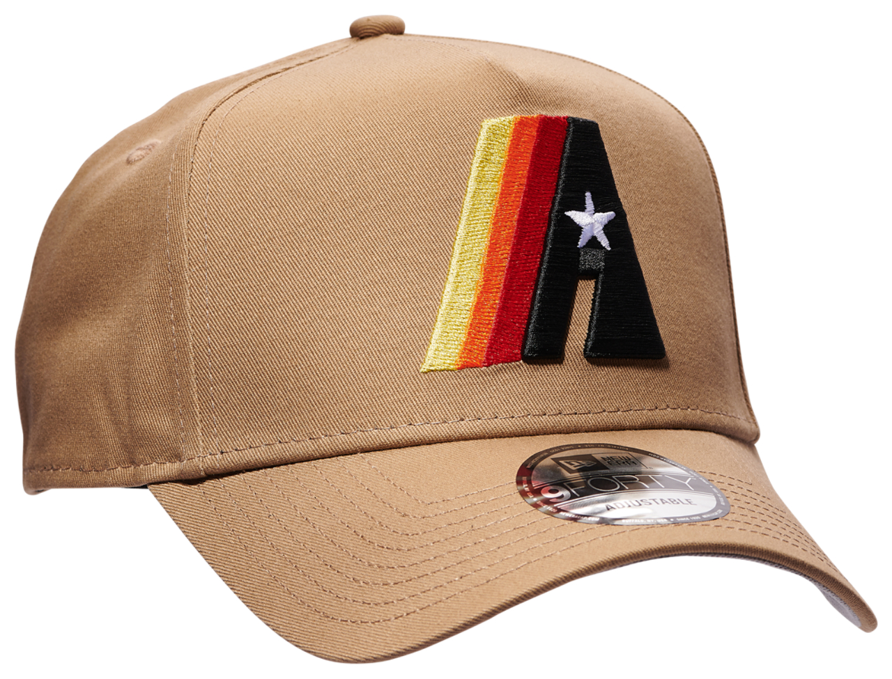 New Era Astros 9Forty A Frame Cap Image 3 of 5. Tap to open photo gallery.