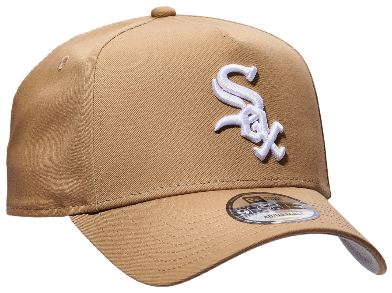 New Era White Sox 9Forty A Frame Cap Image 3 of 5. Tap to open photo gallery.
