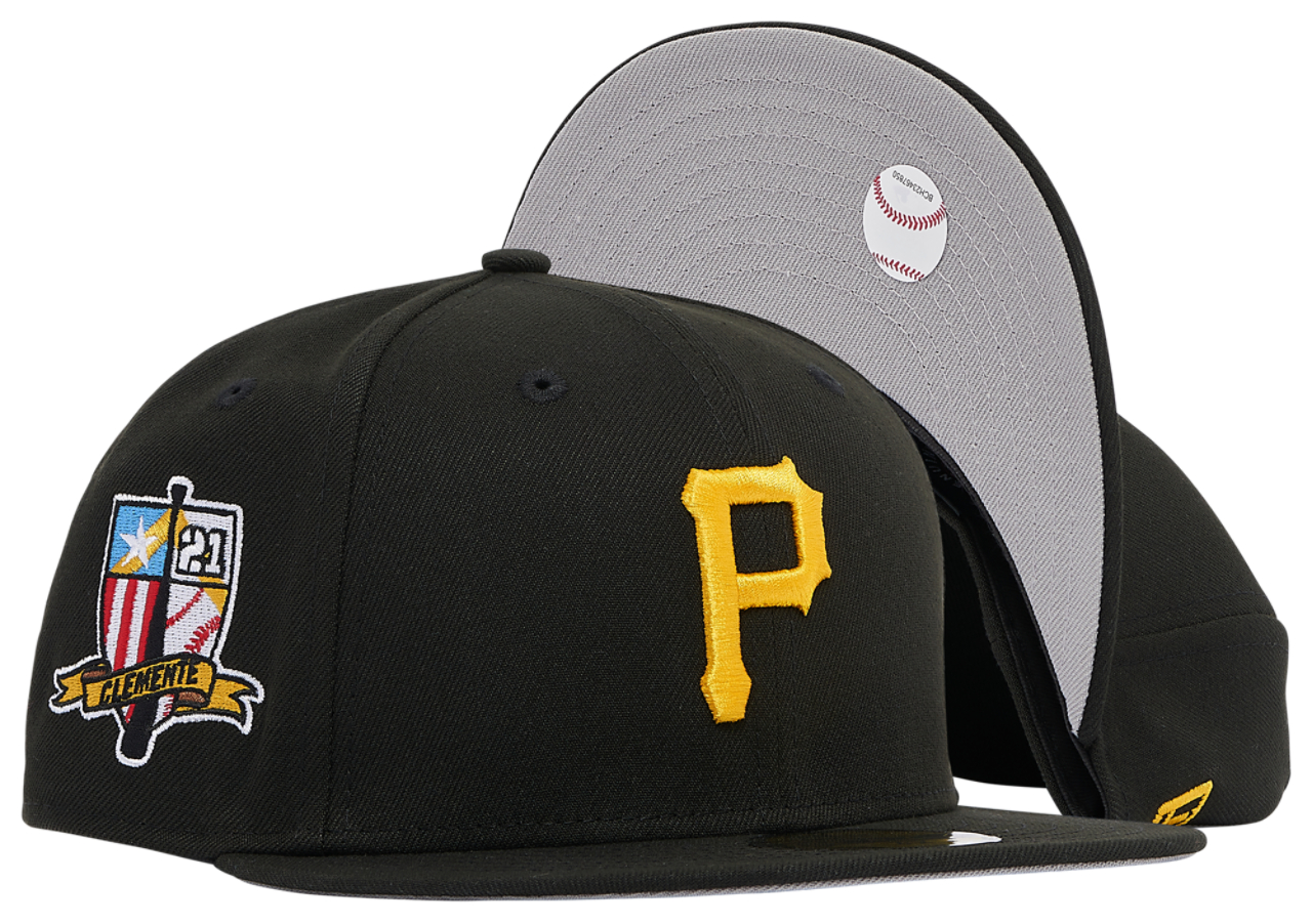 New Era Pirates Roberto Clemente 21 Crest SP Fitted Cap Image 1 of 4. Tap to open photo gallery.