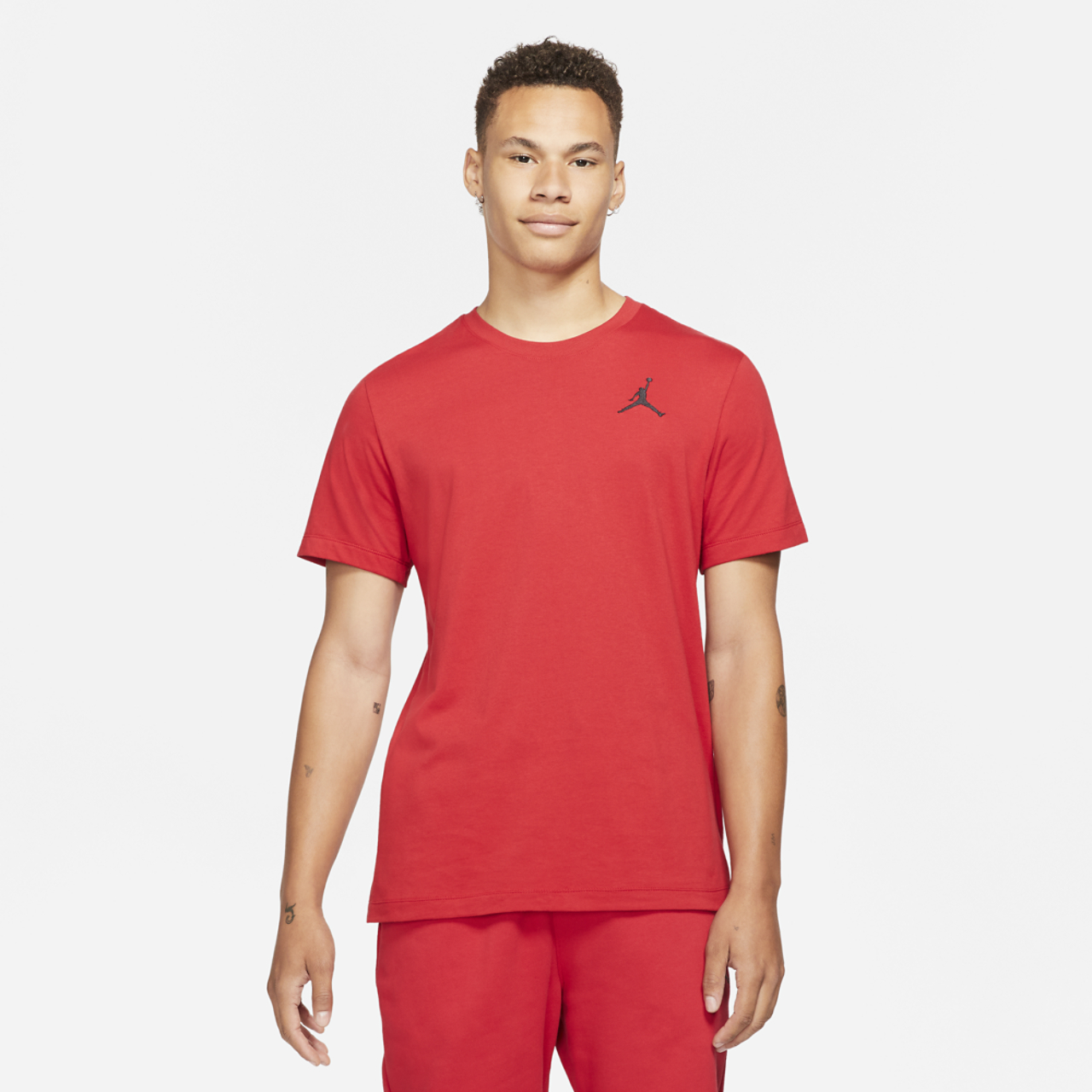 Jordan Jumpman Embroidered T-Shirt  Image 2 of 4. Tap to open photo gallery.