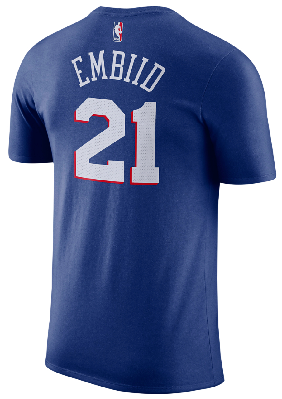 Nike NBA Player Name & Number Dri-FIT T-Shirt Image 1 of 2. Tap to open photo gallery.