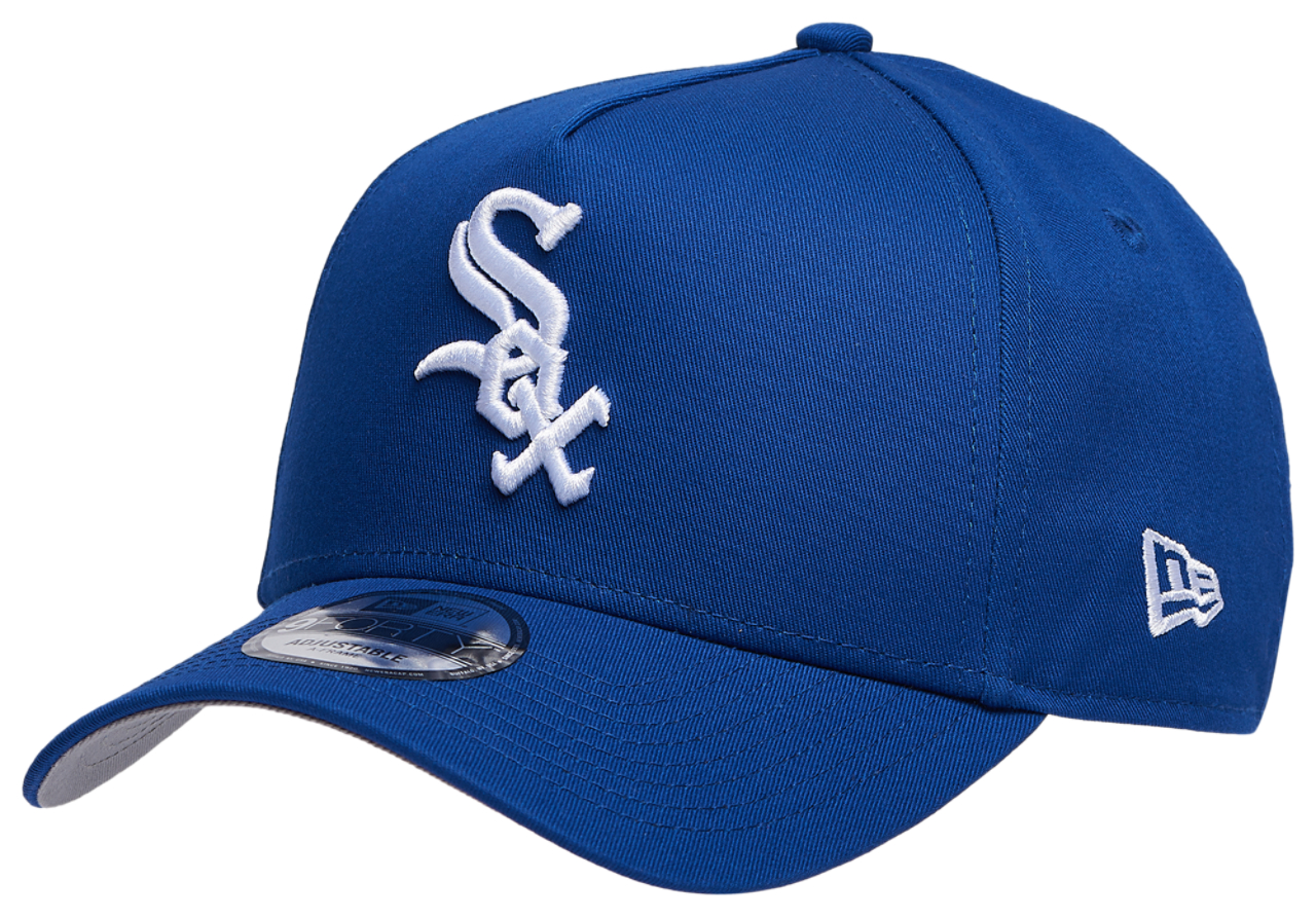 New Era White Sox A Frame Adjustable Cap Image 1 of 5. Tap to open photo gallery.