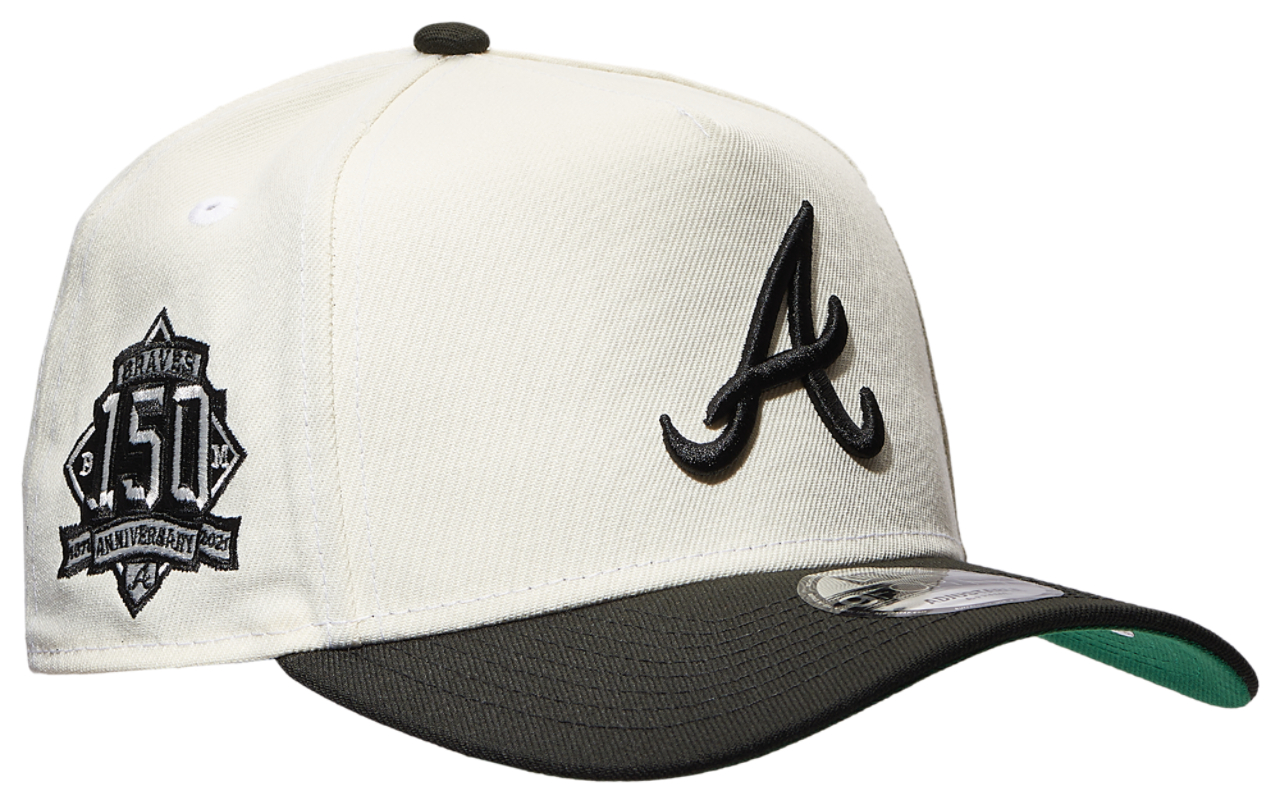 New Era Braves A Frame 2T Adjustable Cap Image 3 of 5. Tap to open photo gallery.
