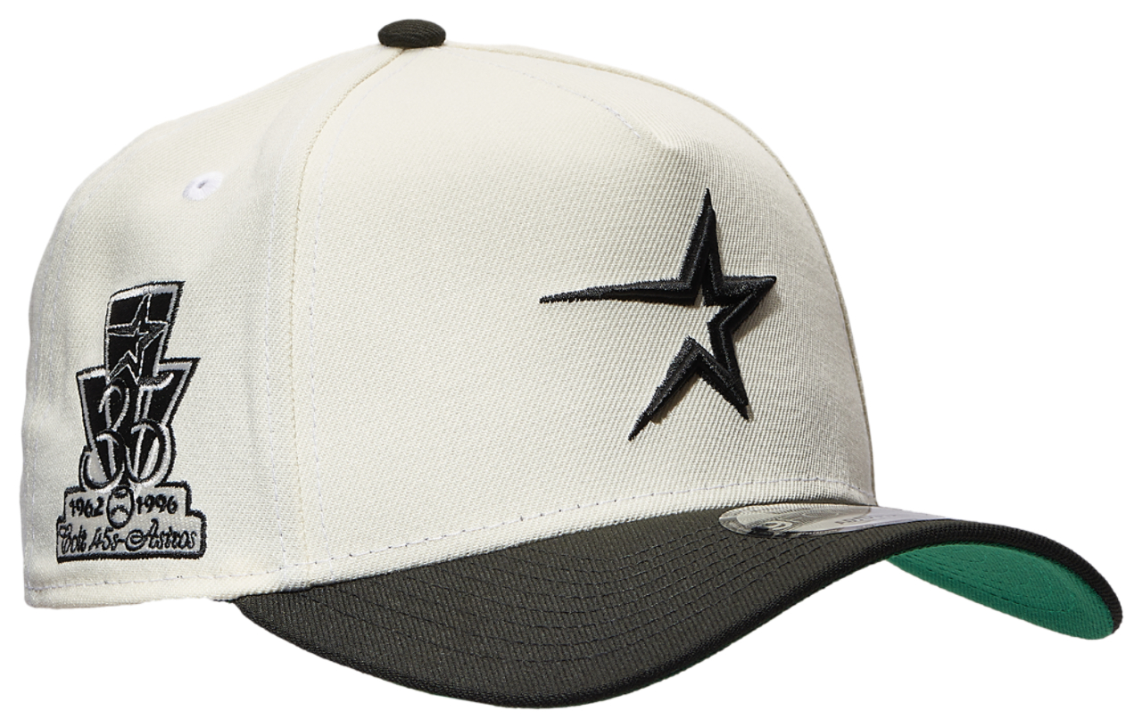 New Era Astros A Frame 2T Adjustable Cap Image 3 of 5. Tap to open photo gallery.