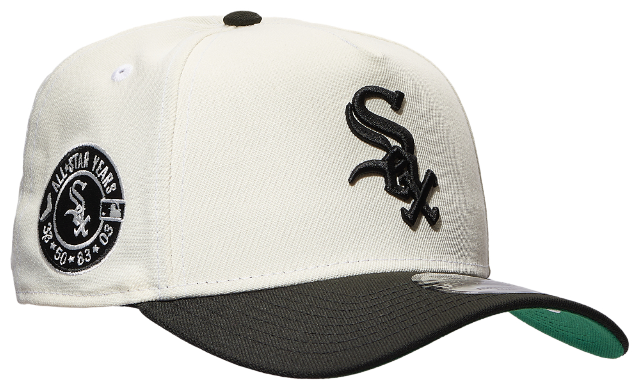 New Era White Sox A Frame 2T Adjustable Cap Image 3 of 5. Tap to open photo gallery.