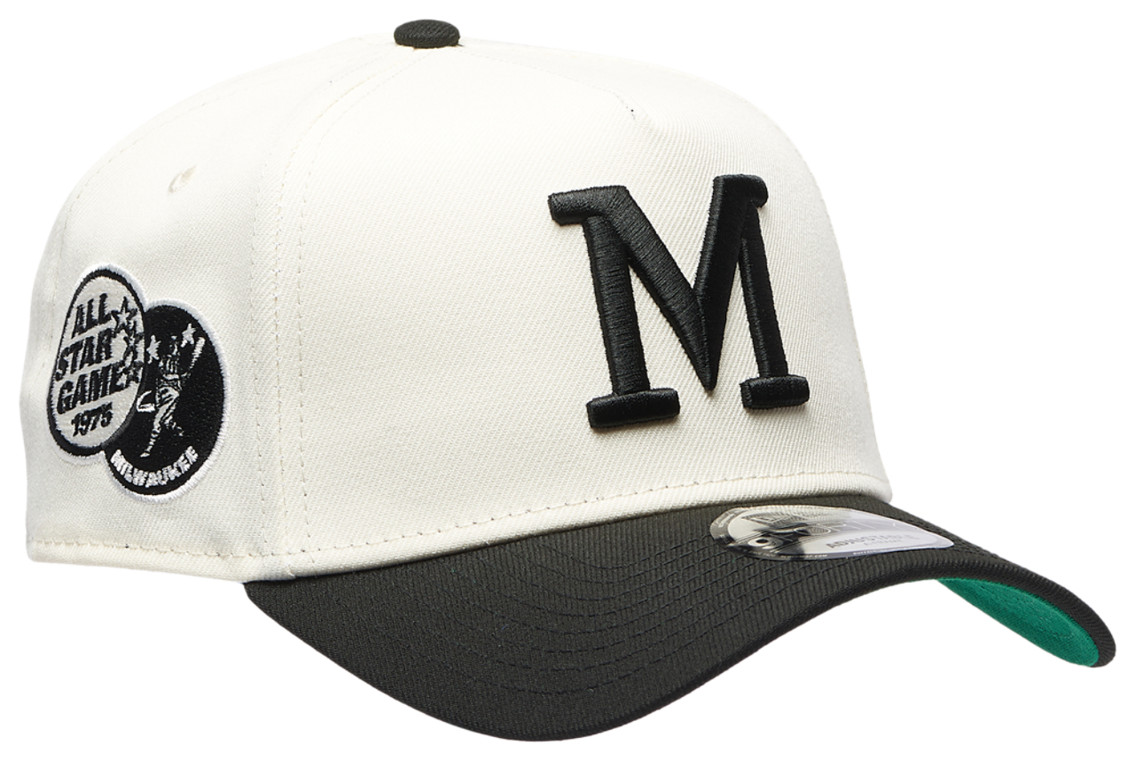 New Era Brewers 9FORTY A-Frame Adjustable Hat Image 3 of 5. Tap to open photo gallery.