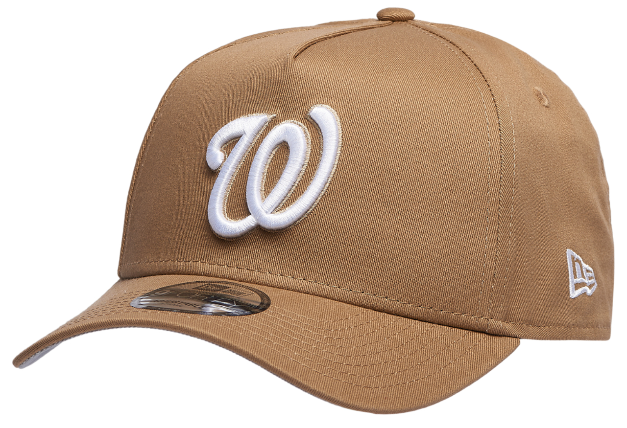 New Era Nationals A Frame Adjustable Cap Image 1 of 5. Tap to open photo gallery.