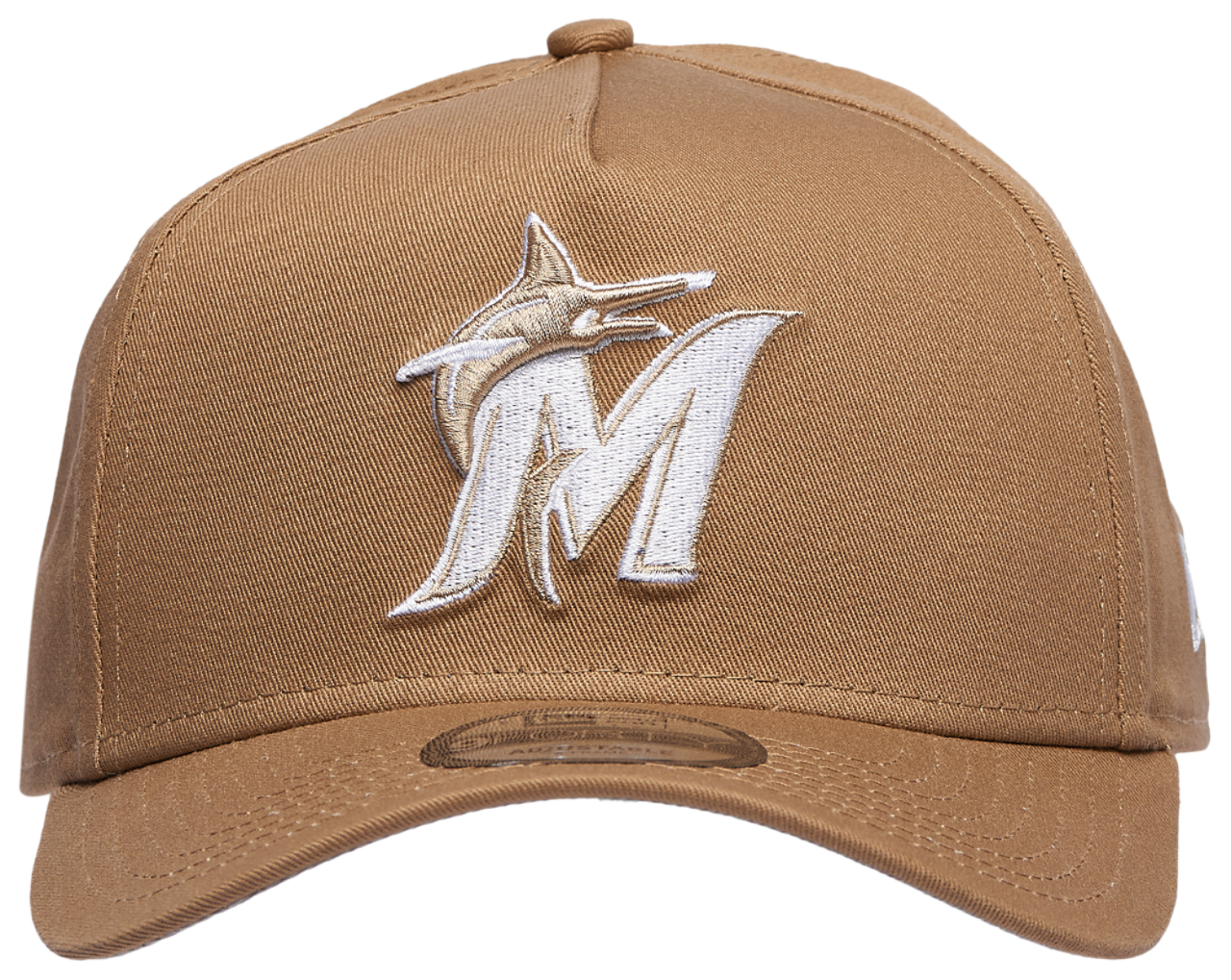 New Era Marlins A Frame Adjustable Cap Image 2 of 5. Tap to open photo gallery.