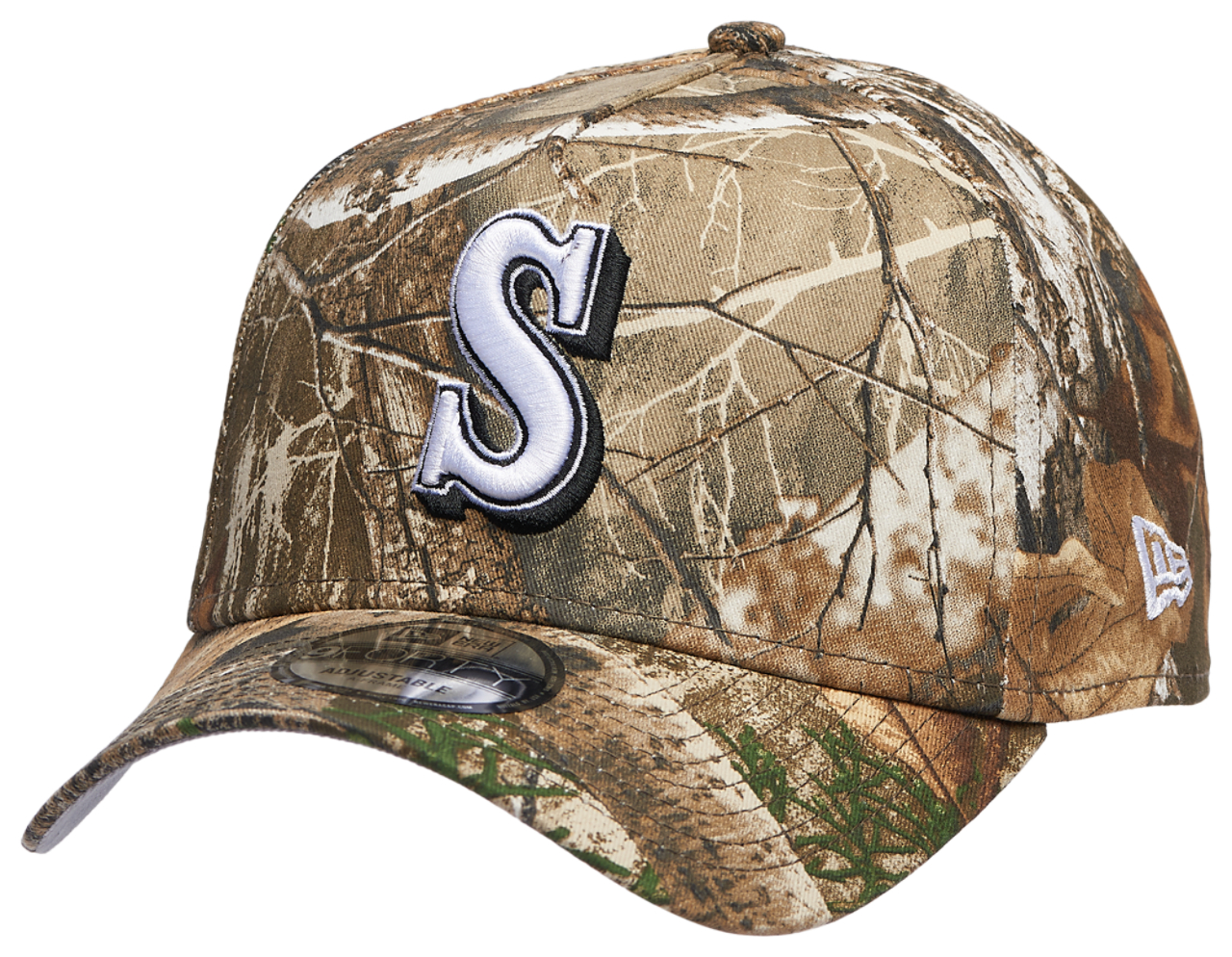 New Era Mariners 9FORTY AF Realtree Cap Image 1 of 5. Tap to open photo gallery.