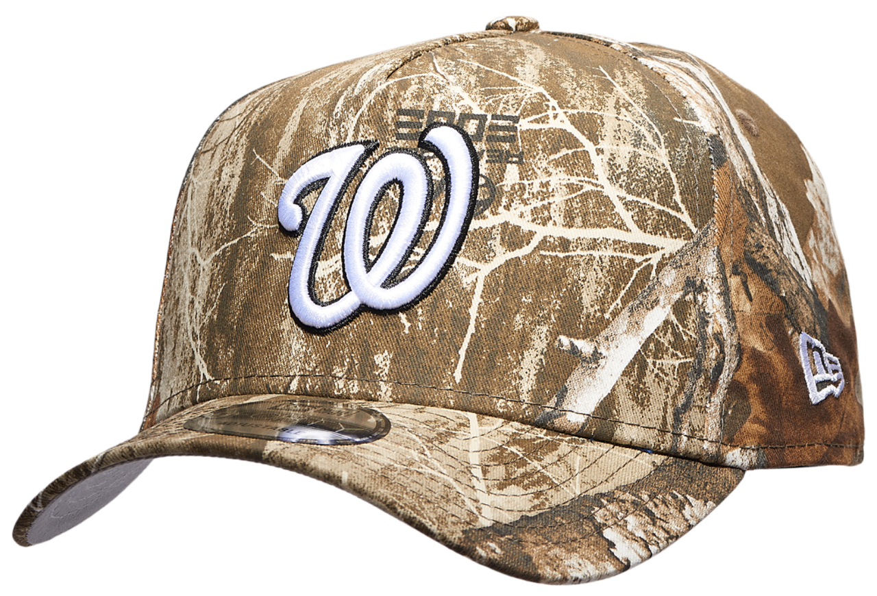 New Era Nationals 9FORTY AF Realtree Cap Image 1 of 5. Tap to open photo gallery.