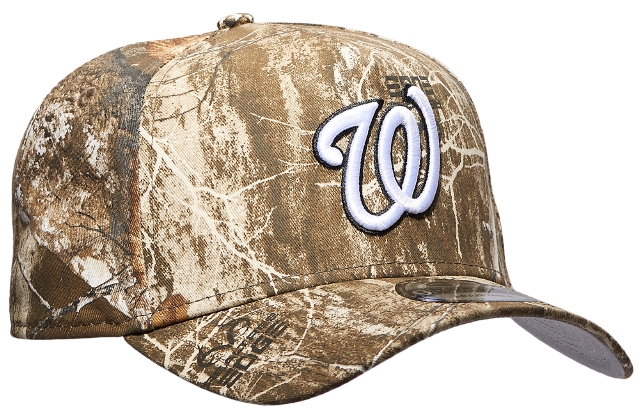 New Era Nationals 9FORTY AF Realtree Cap Image 3 of 5. Tap to open photo gallery.
