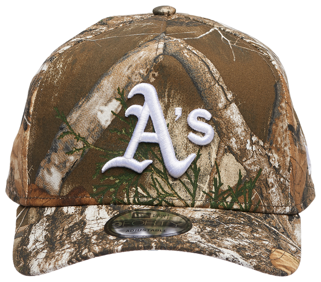 New Era Athletics 9FORTY AF Realtree Cap Image 2 of 5. Tap to open photo gallery.