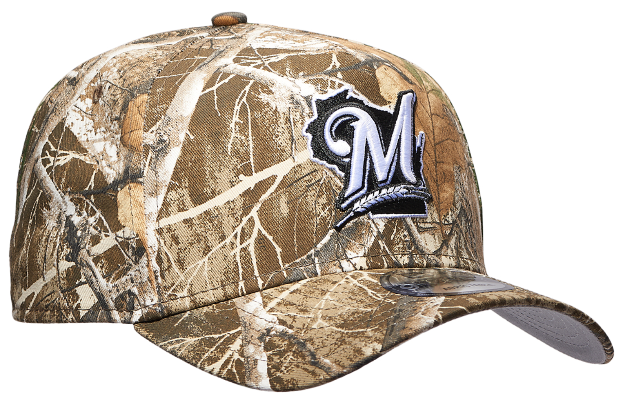 New Era Brewers 9FORTY AF Realtree Cap Image 3 of 5. Tap to open photo gallery.