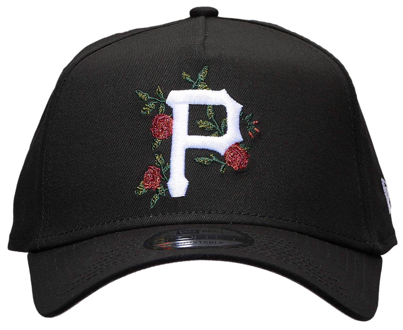 New Era Pirates 940 A Frame Rose Cap Image 2 of 5. Tap to open photo gallery.