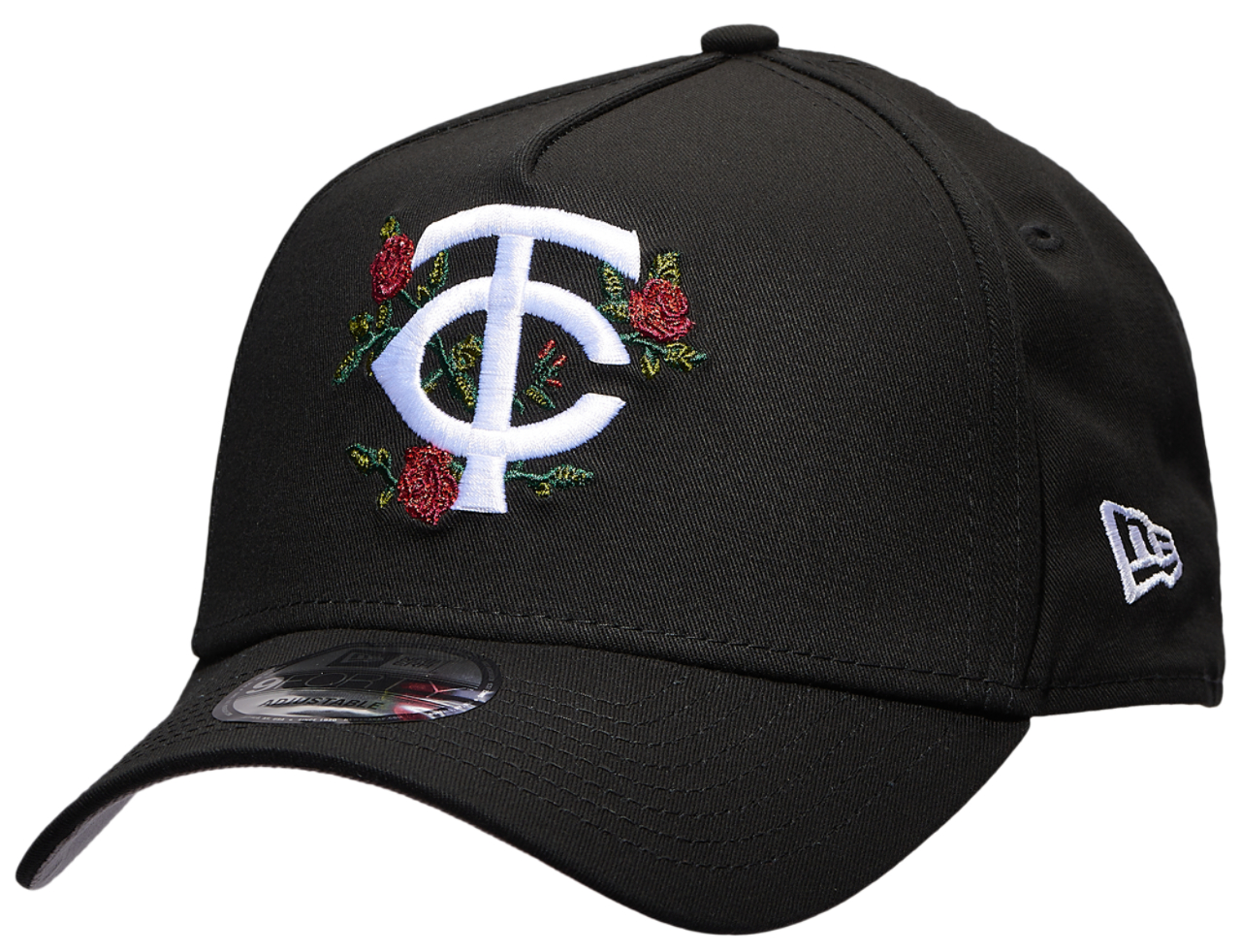 New Era Twins 940 A Frame Rose Cap Image 1 of 5. Tap to open photo gallery.