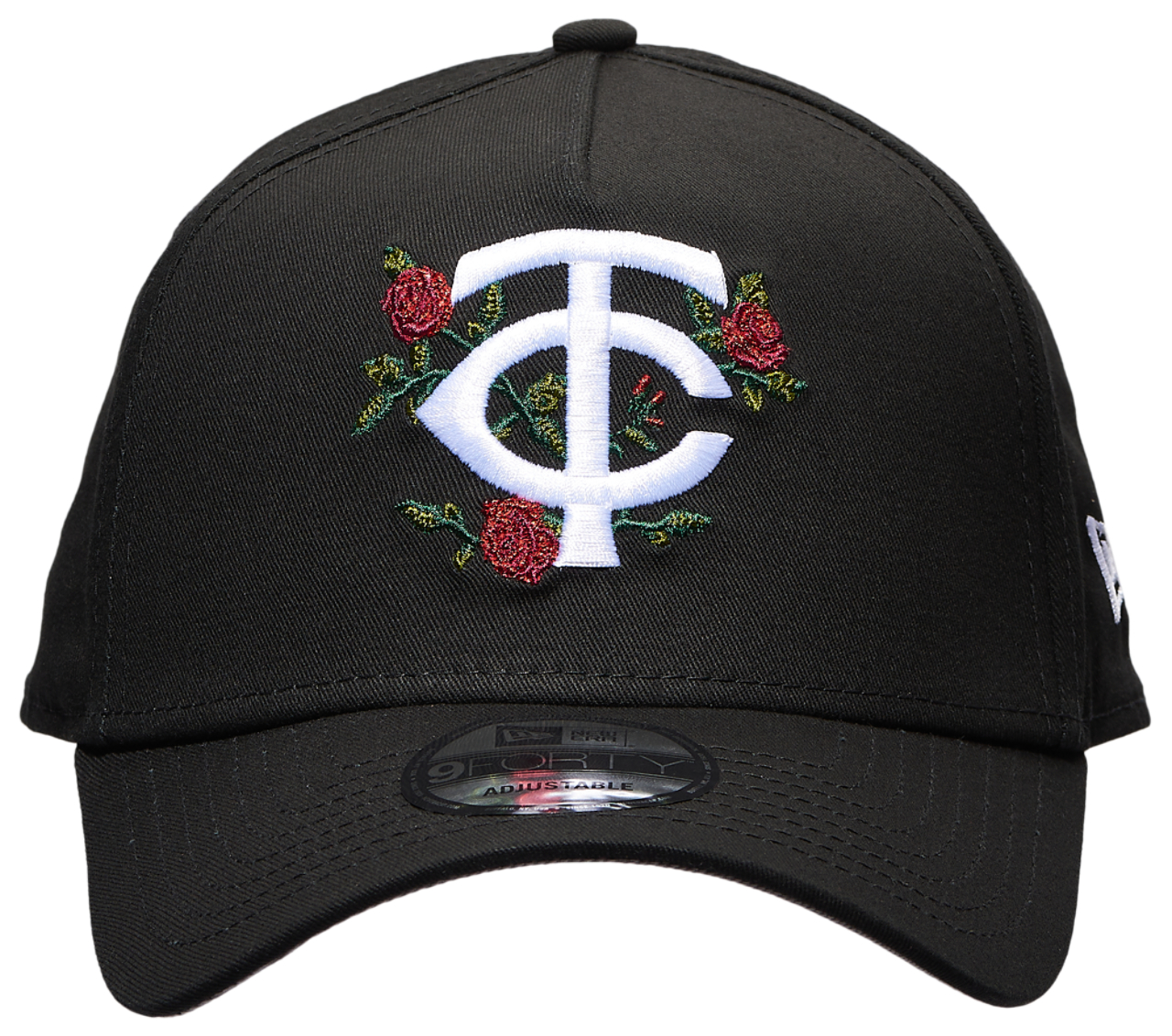 New Era Twins 940 A Frame Rose Cap Image 2 of 5. Tap to open photo gallery.