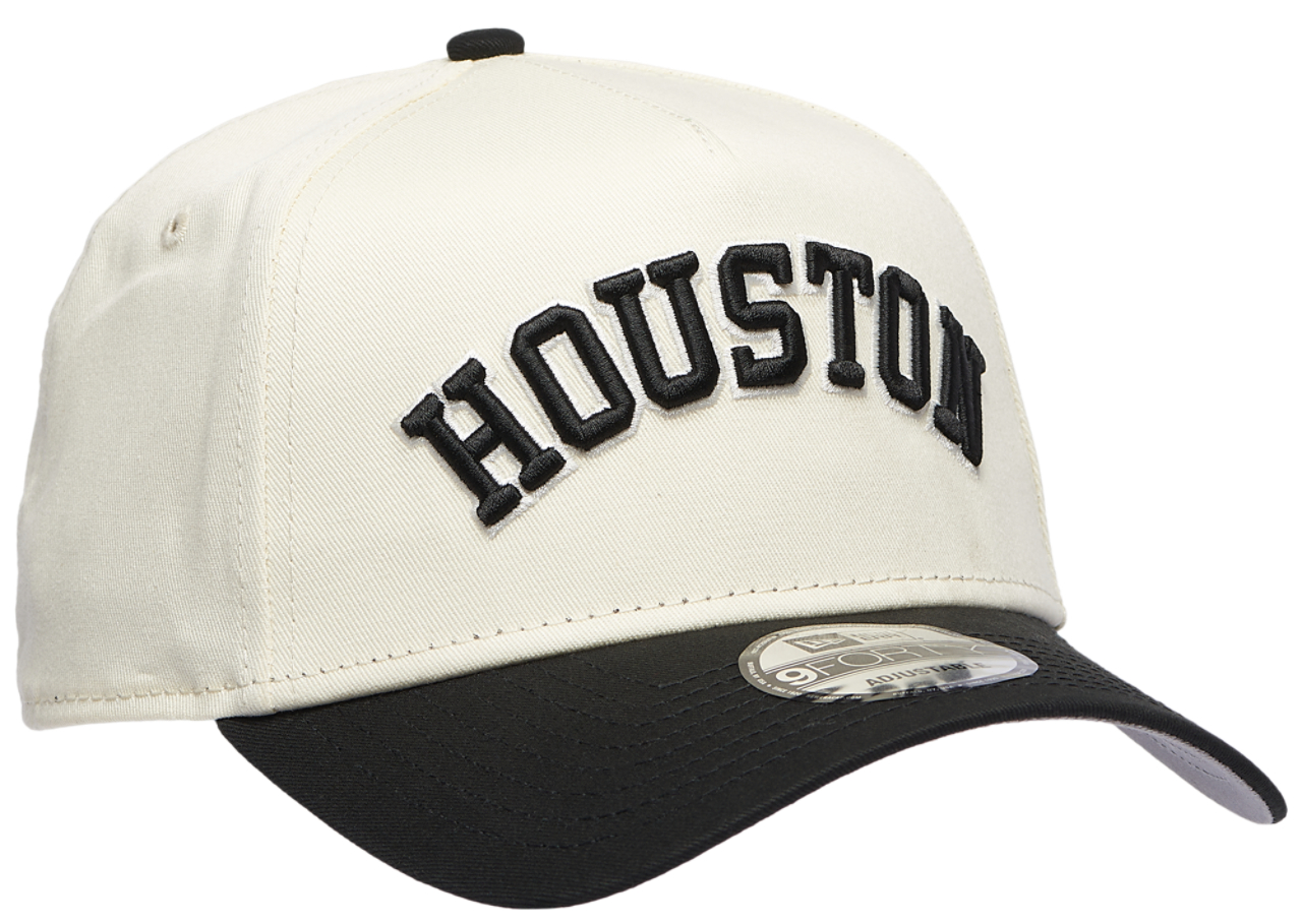New Era Astros 940 A Frame Arch Logo Cap Image 3 of 5. Tap to open photo gallery.