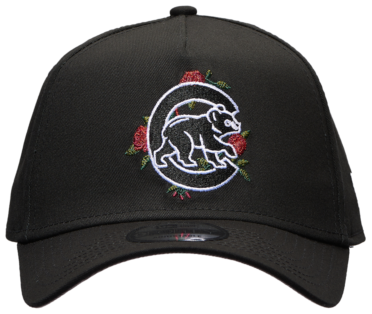 New Era Cubs 940 A Frame Rose Cap Image 2 of 5. Tap to open photo gallery.