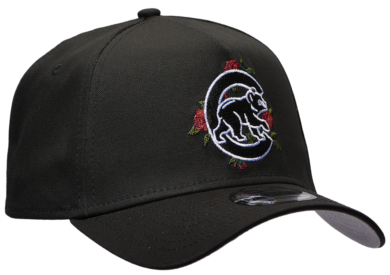 New Era Cubs 940 A Frame Rose Cap Image 3 of 5. Tap to open photo gallery.