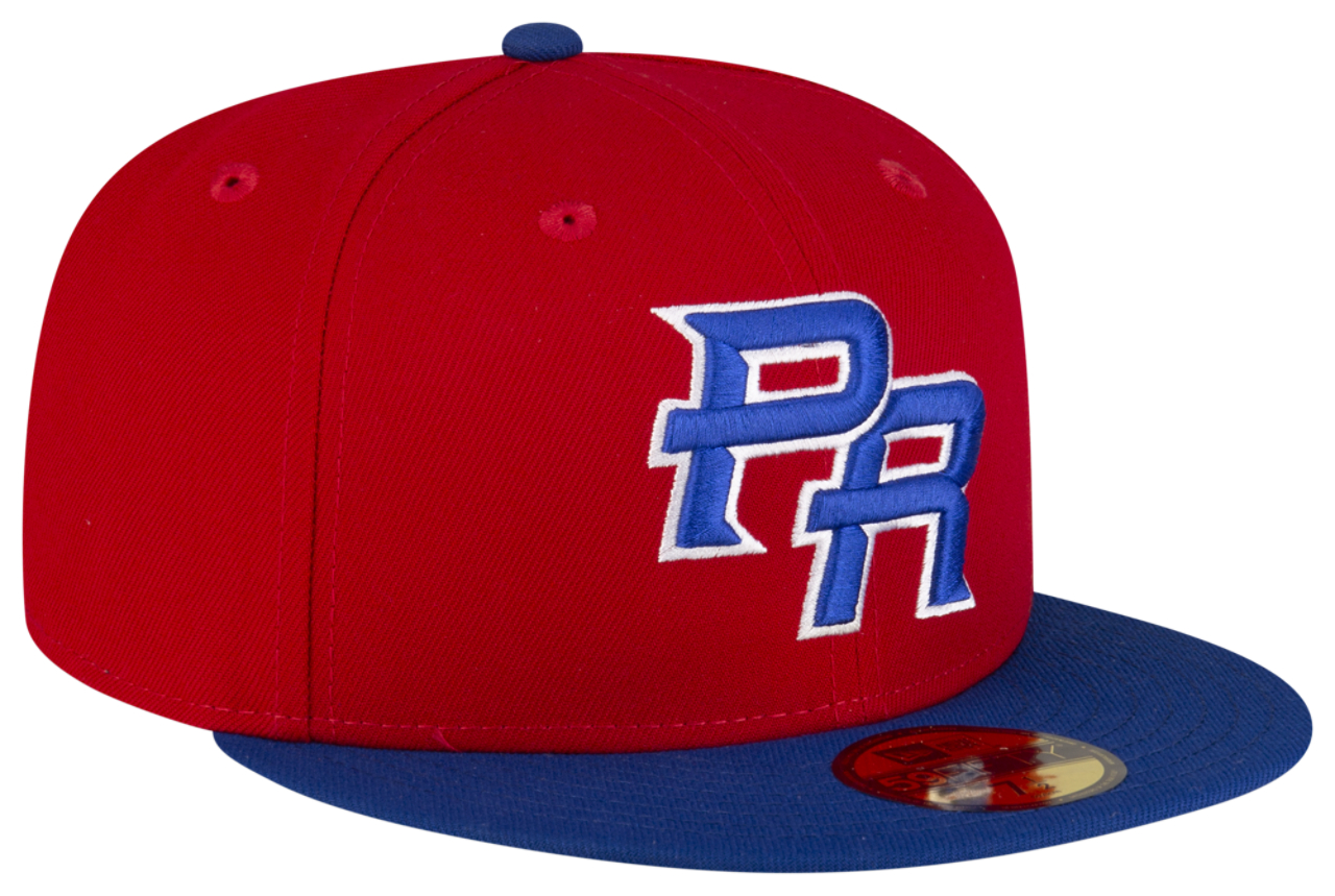 New Era Puerto Rico 2-Tone 59FIFTY Fitted Cap Image 3 of 7. Tap to open photo gallery.