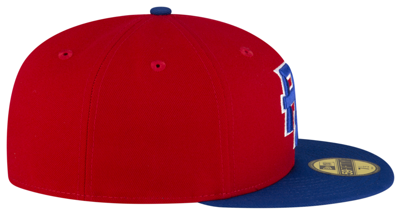 New Era Puerto Rico 2-Tone 59FIFTY Fitted Cap Image 4 of 7. Tap to open photo gallery.
