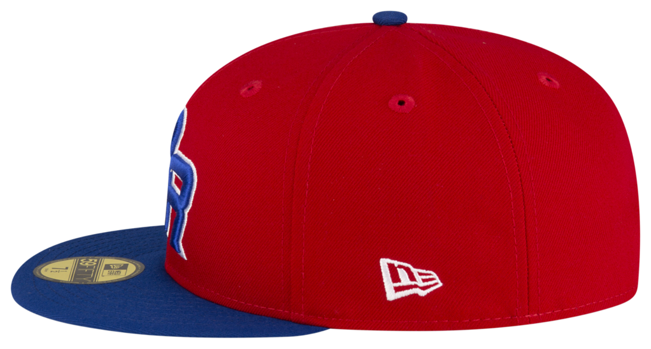 New Era Puerto Rico 2-Tone 59FIFTY Fitted Cap Image 6 of 7. Tap to open photo gallery.