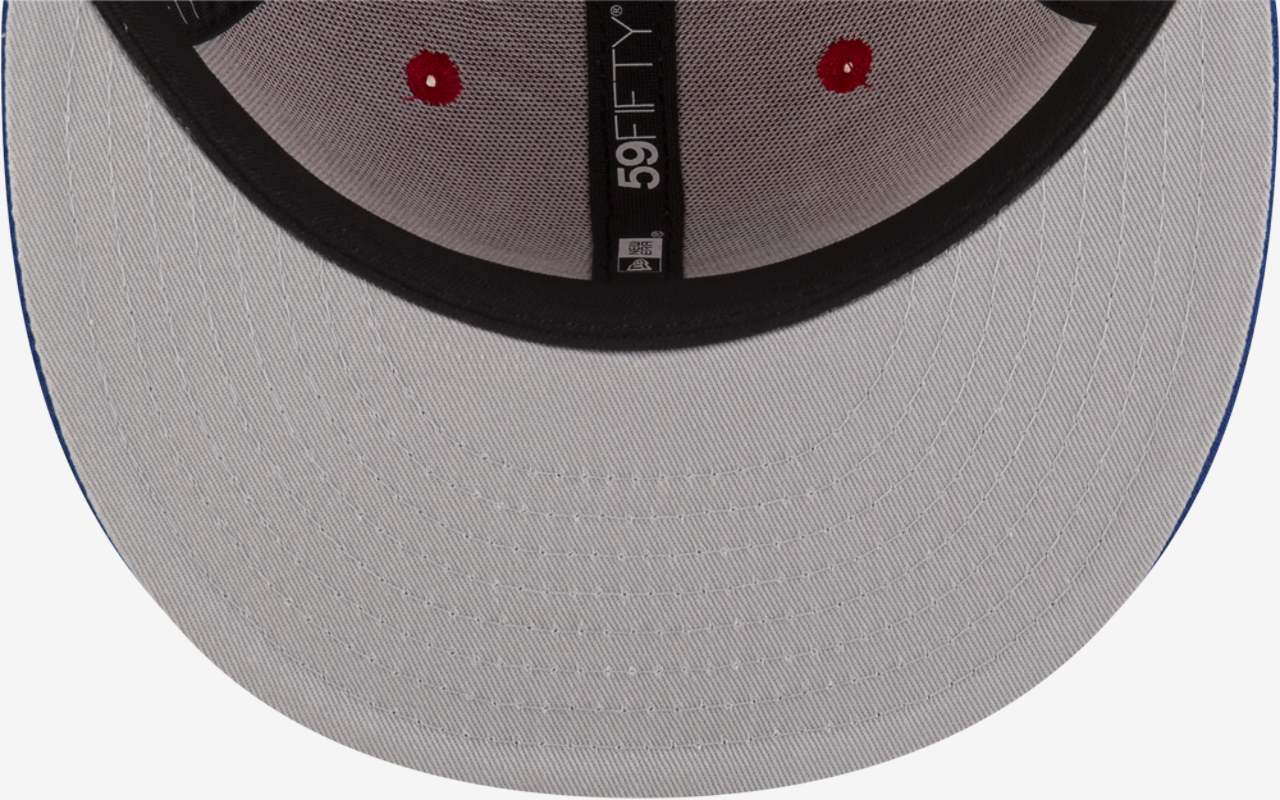 New Era Puerto Rico 2-Tone 59FIFTY Fitted Cap Image 7 of 7. Tap to open photo gallery.