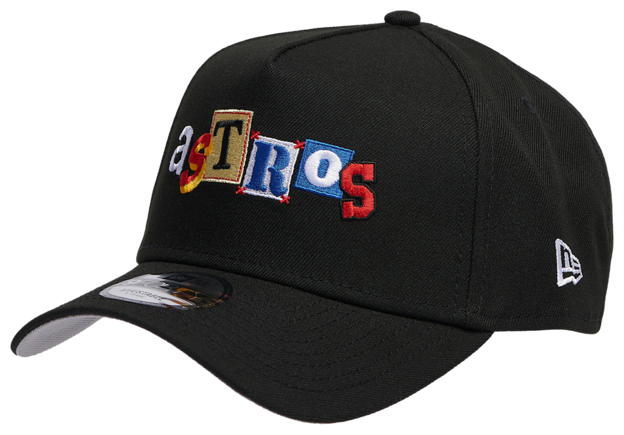 New Era Astros 9Forty A-Frame Local DIY Wordmark Cap Image 1 of 5. Tap to open photo gallery.