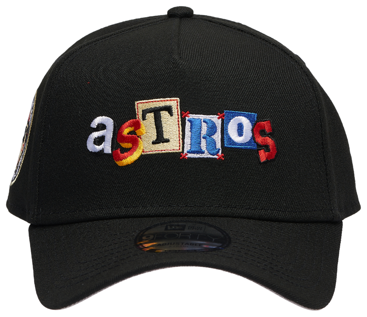 New Era Astros 9Forty A-Frame Local DIY Wordmark Cap Image 2 of 5. Tap to open photo gallery.