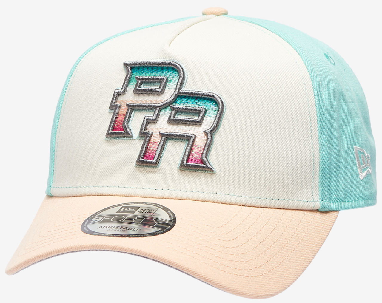 New Era Puerto Rico Santurce 9FORTY A-Frame 2 Tone Cap Image 1 of 5. Tap to open photo gallery.