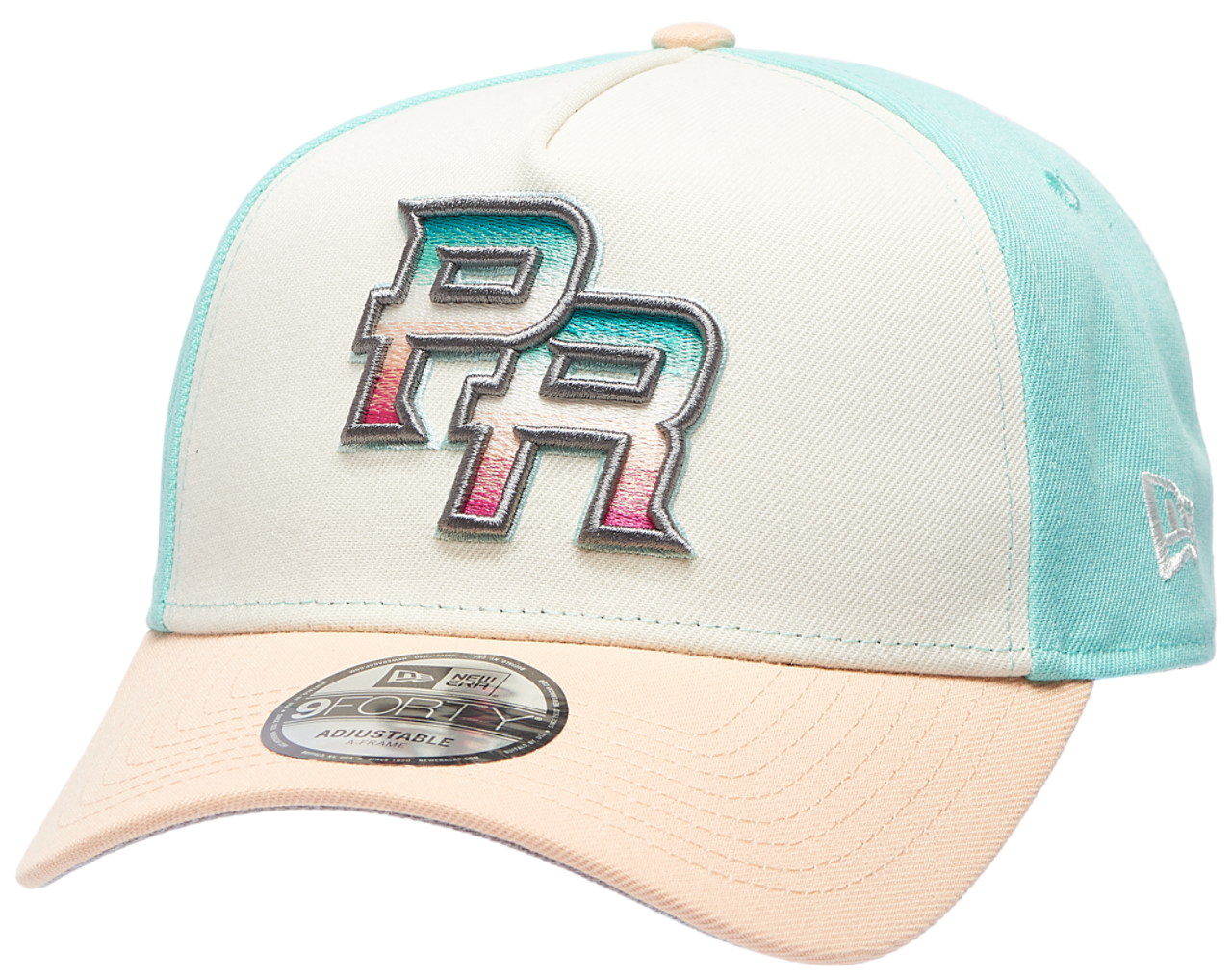 New Era Puerto Rico Santurce 9FORTY A-Frame 2 Tone Cap Image 1 of 5. Tap to open photo gallery.