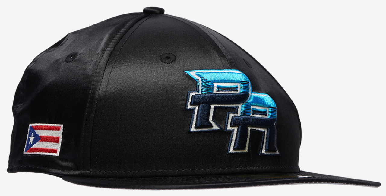 New Era Puerto Rico Bioluminescent Bay 59FIFTY Satin Cap Image 3 of 5. Tap to open photo gallery.