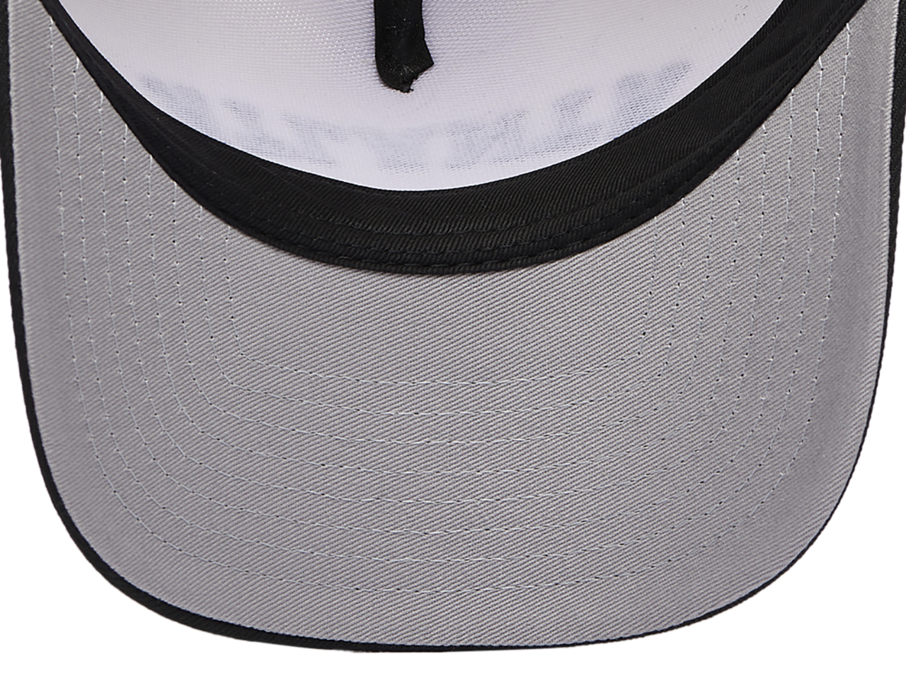 New Era Braves 9Forty A-Frame Upside Wordmark Cap Image 5 of 5. Tap to open photo gallery.