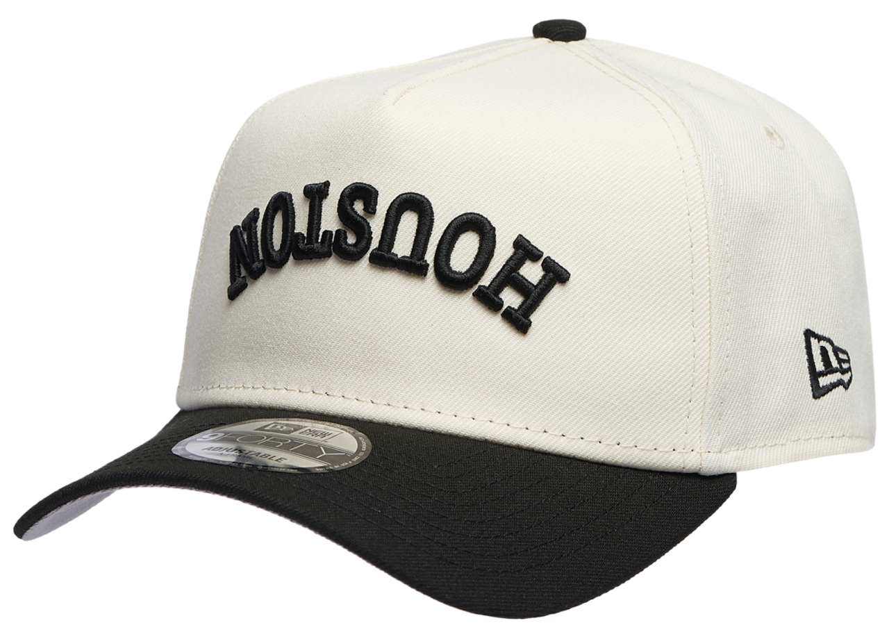 New Era Astros 9Forty A-Frame Upside Wordmark Cap - Adult | Champs