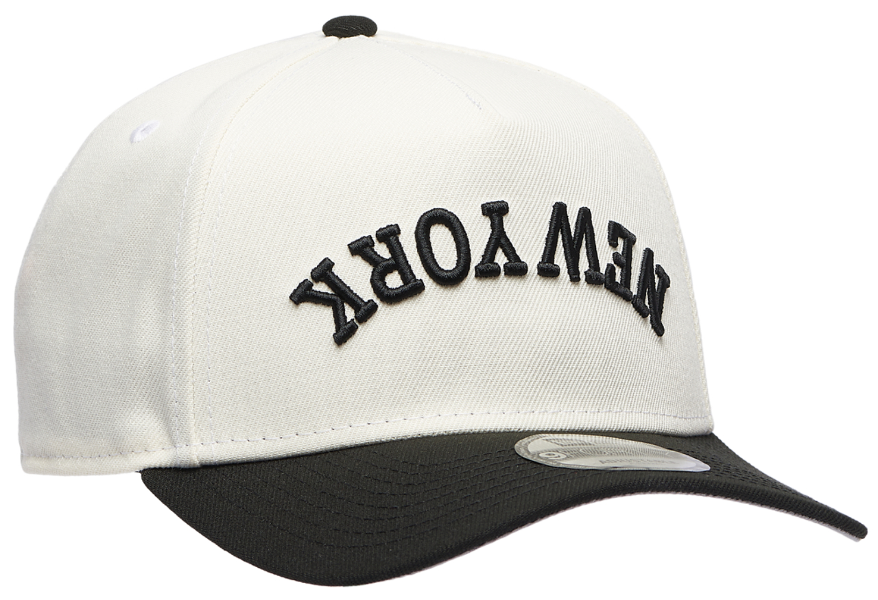 New Era Yankees 9Forty A-Frame Upside Wordmark Cap Image 3 of 5. Tap to open photo gallery.