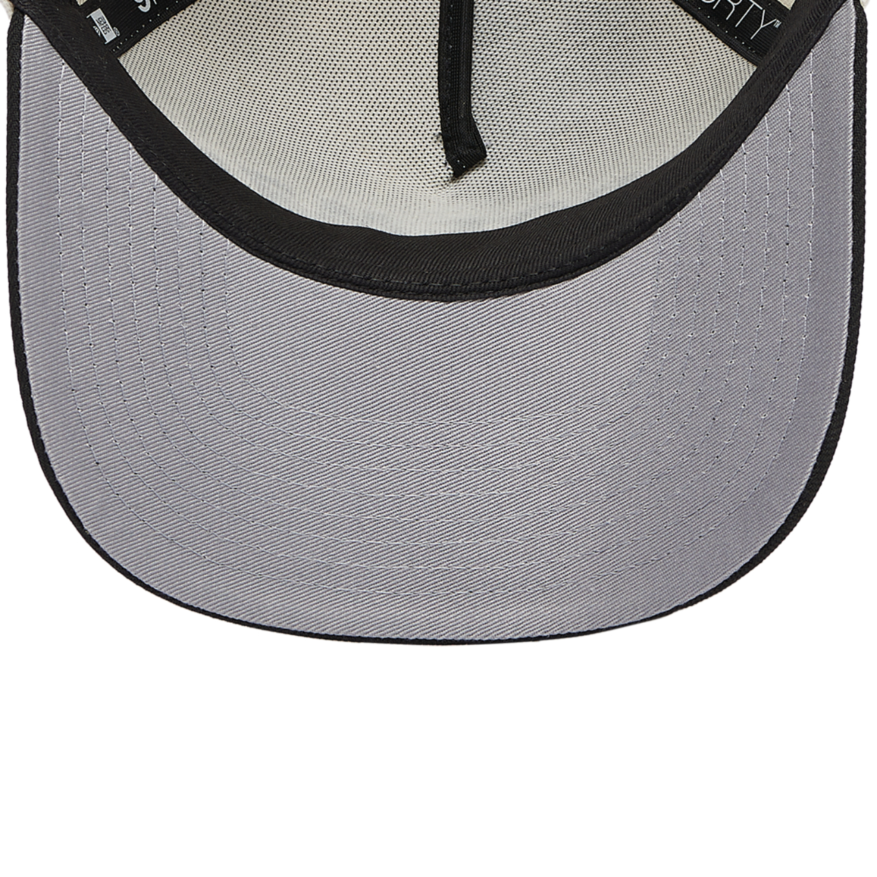 New Era Yankees 9Forty A-Frame Upside Wordmark Cap Image 5 of 5. Tap to open photo gallery.