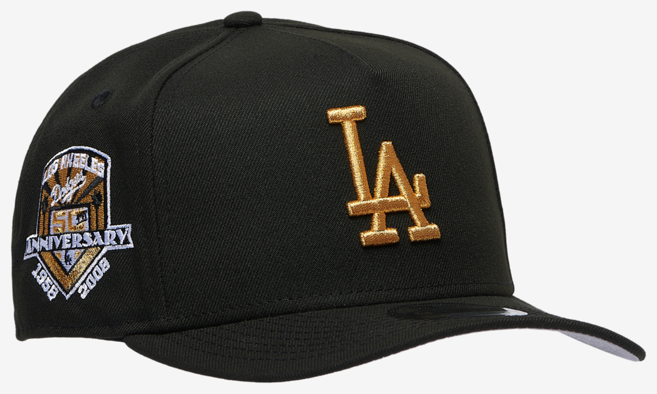 New Era Dodgers 950AF Curve 50th Anniversary Cap Image 3 of 5. Tap to open photo gallery.