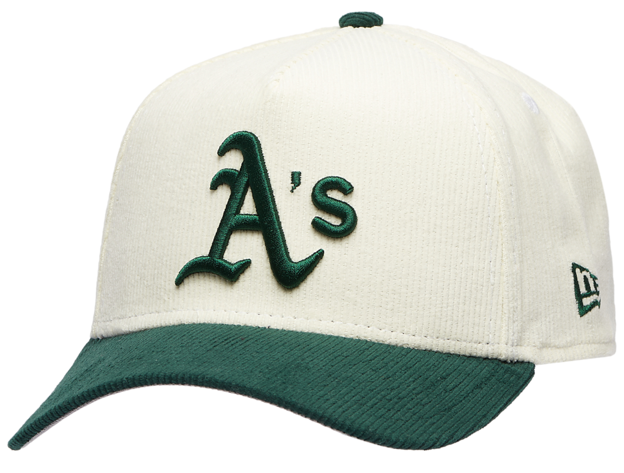 New Era Athletics 940 A Frame Corduroy Cap Image 1 of 5. Tap to open photo gallery.
