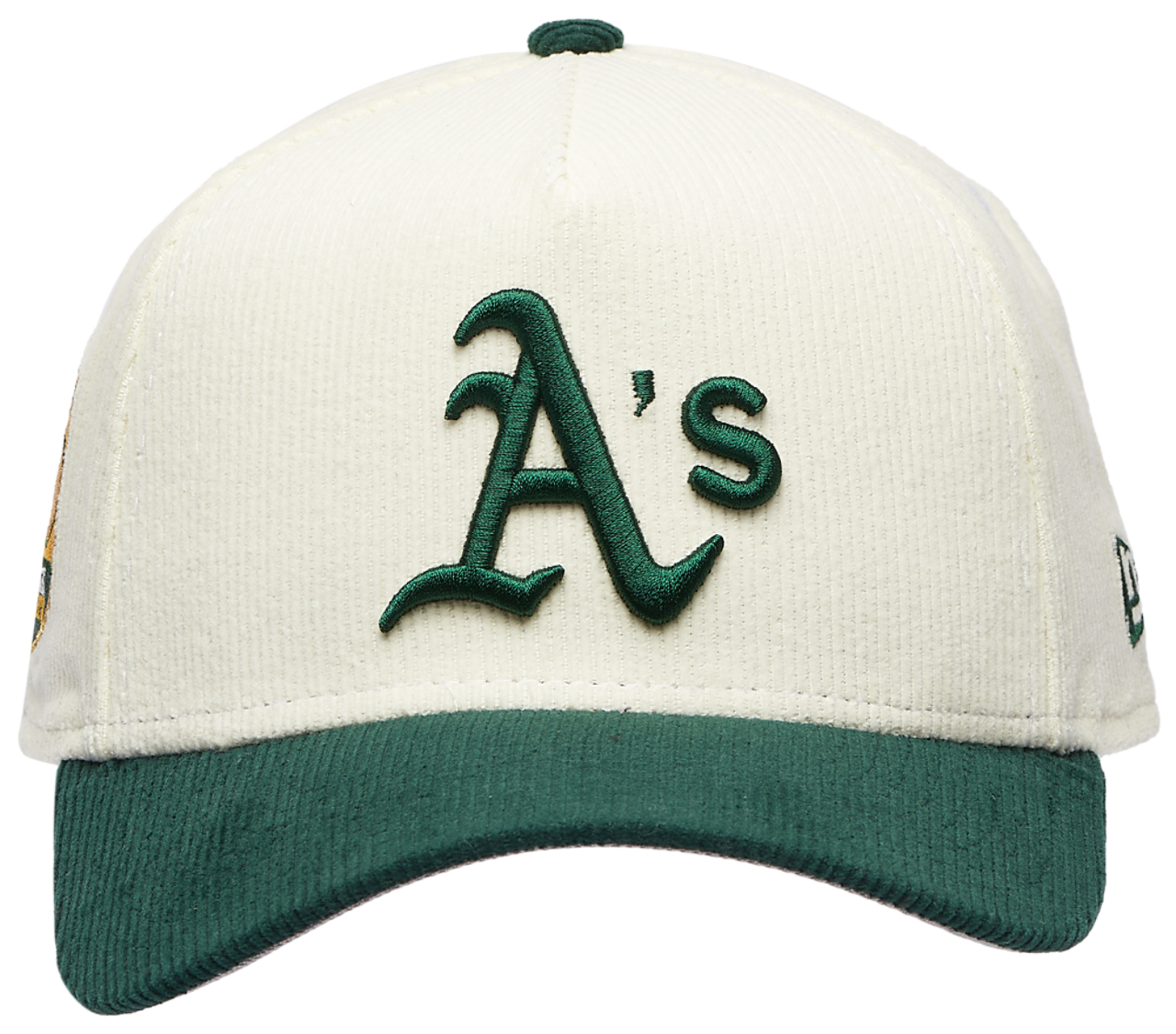 New Era Athletics 940 A Frame Corduroy Cap Image 2 of 5. Tap to open photo gallery.