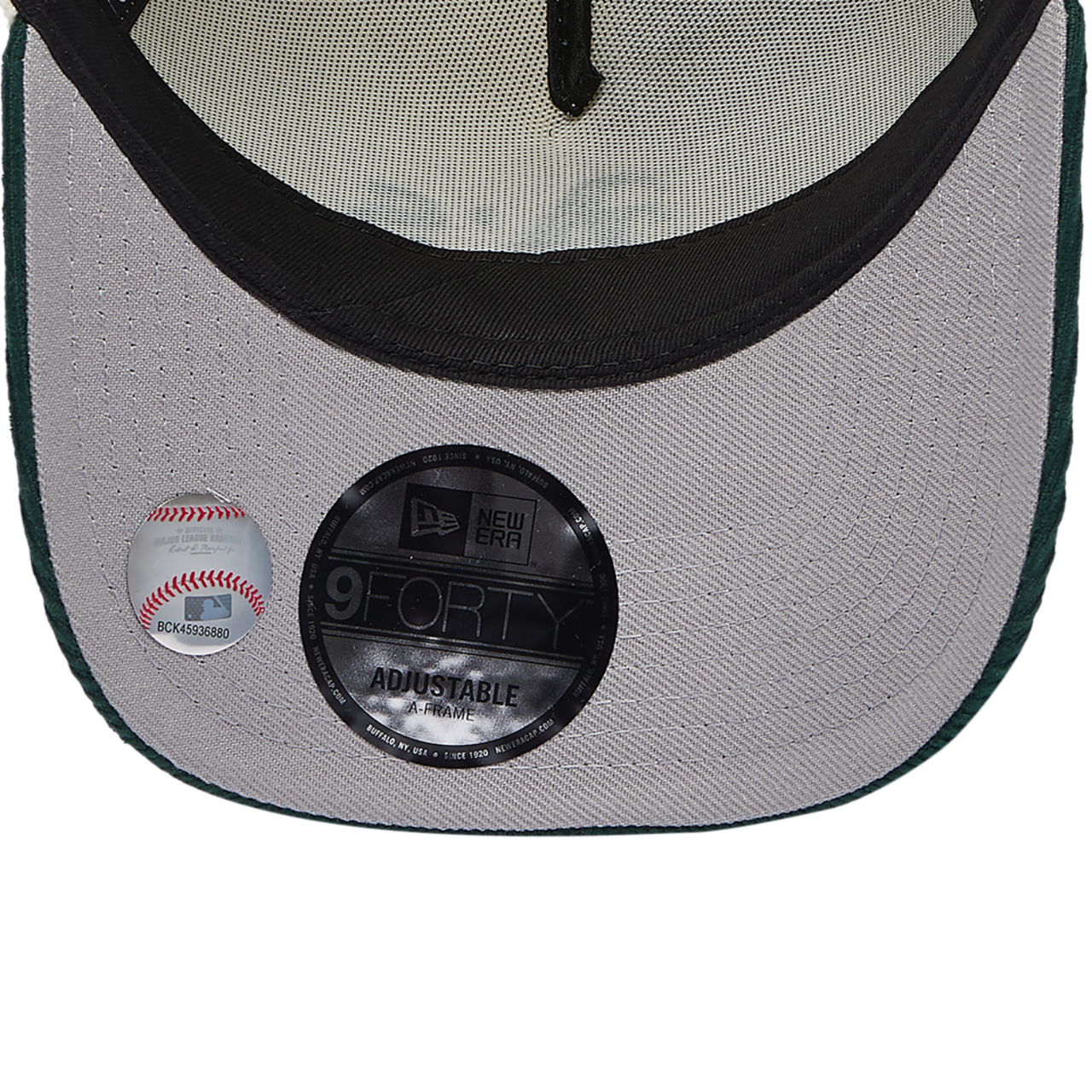 New Era Athletics 940 A Frame Corduroy Cap Image 5 of 5. Tap to open photo gallery.