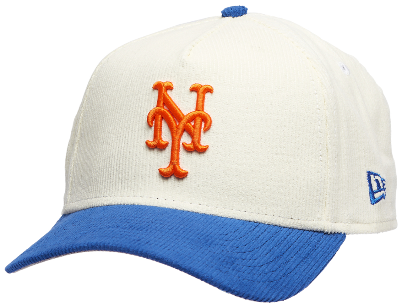 New Era Mets 940 A Frame Corduroy Cap Image 1 of 5. Tap to open photo gallery.