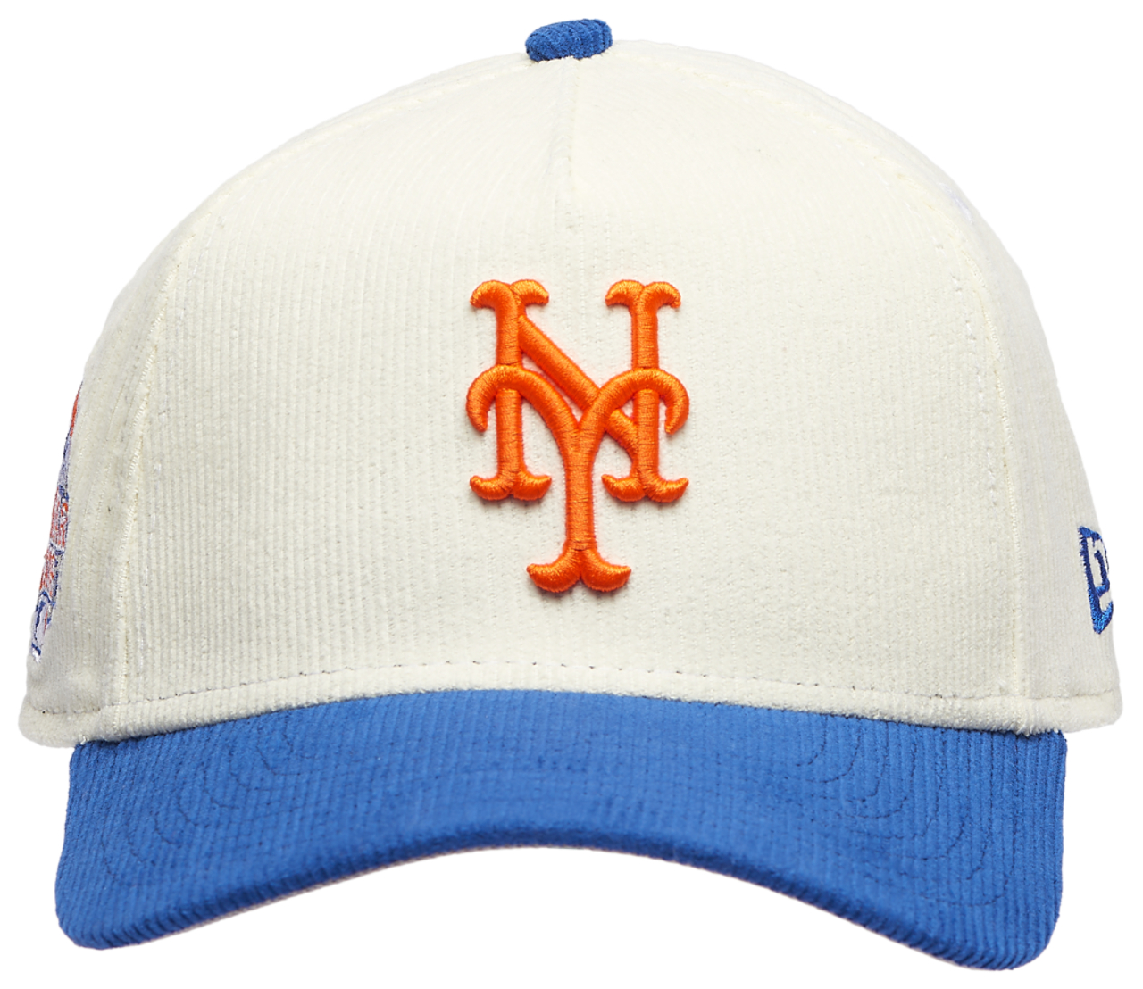 New Era Mets 940 A Frame Corduroy Cap Image 2 of 5. Tap to open photo gallery.